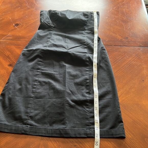 Gap Juniors Size 1 Black Strapless Dress Y2K Sheath Classic - Picture 10 of 10